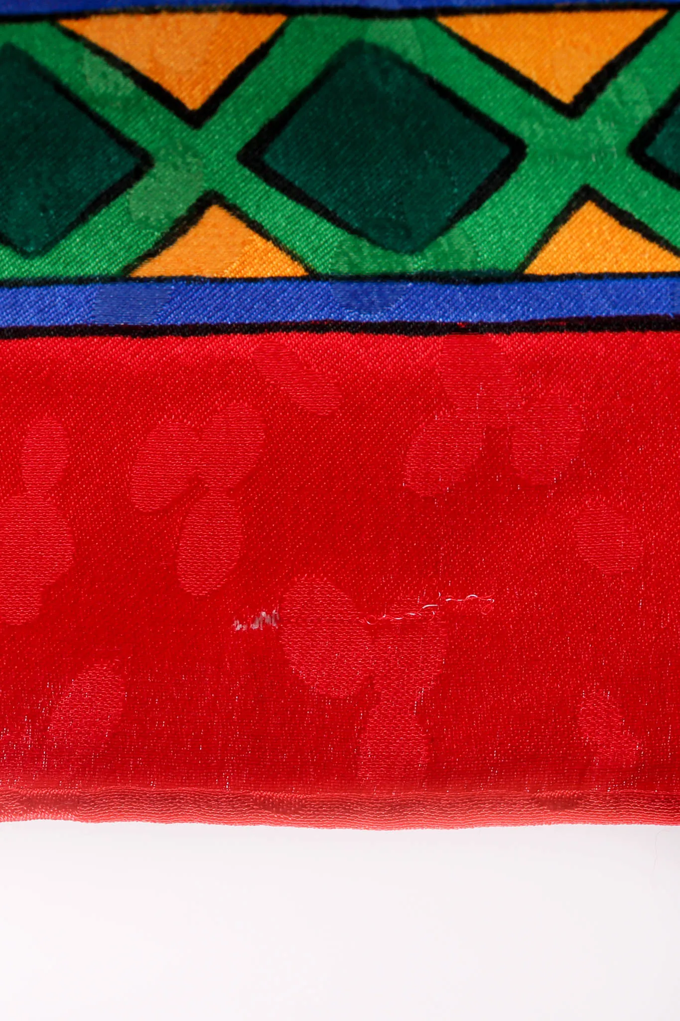 Abstract Illustration Print Scarf