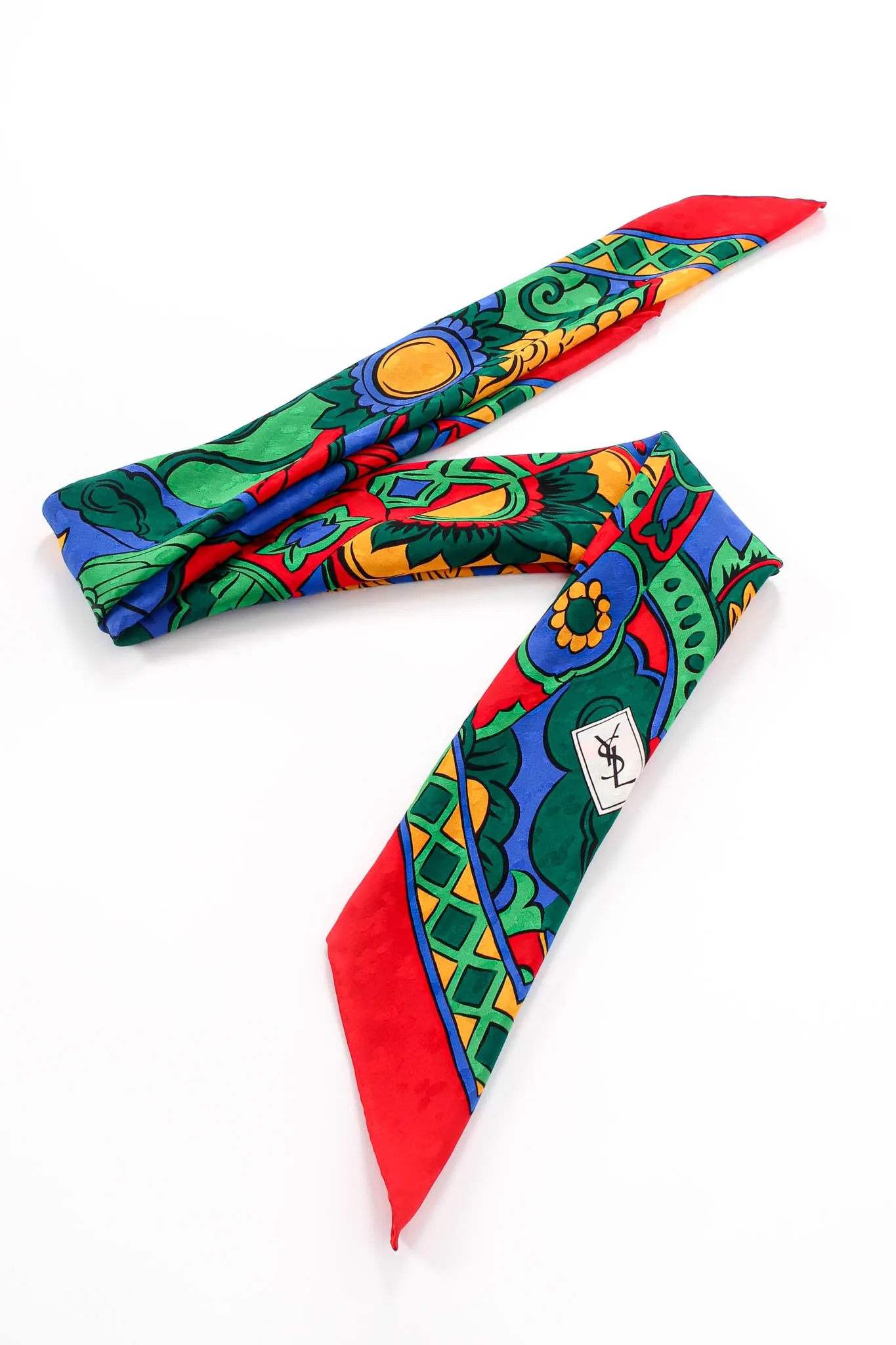 Abstract Illustration Print Scarf