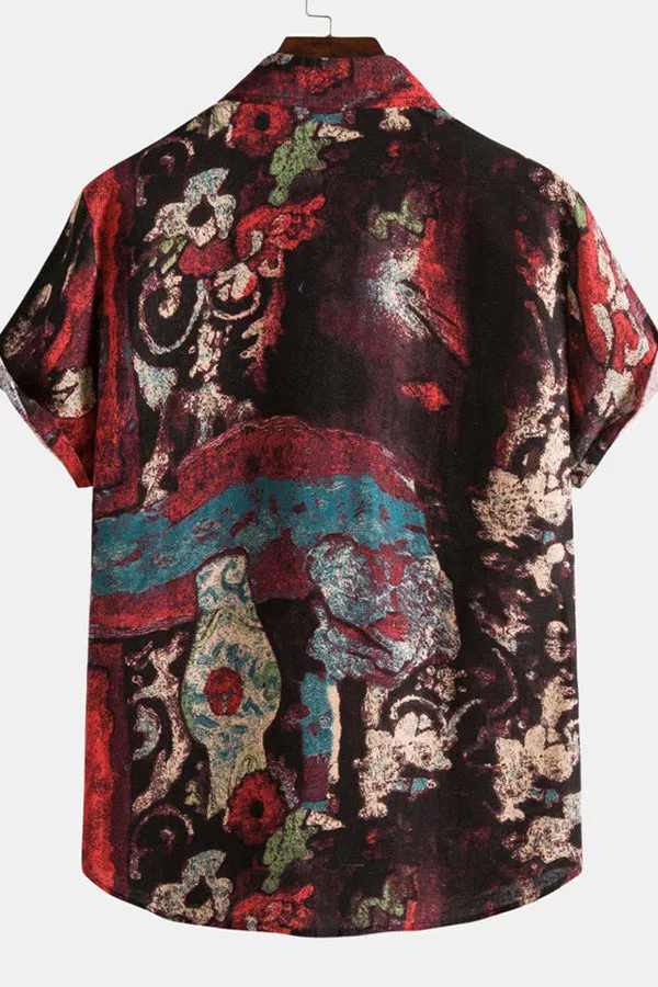 Abstract Oil Painting Shirts
