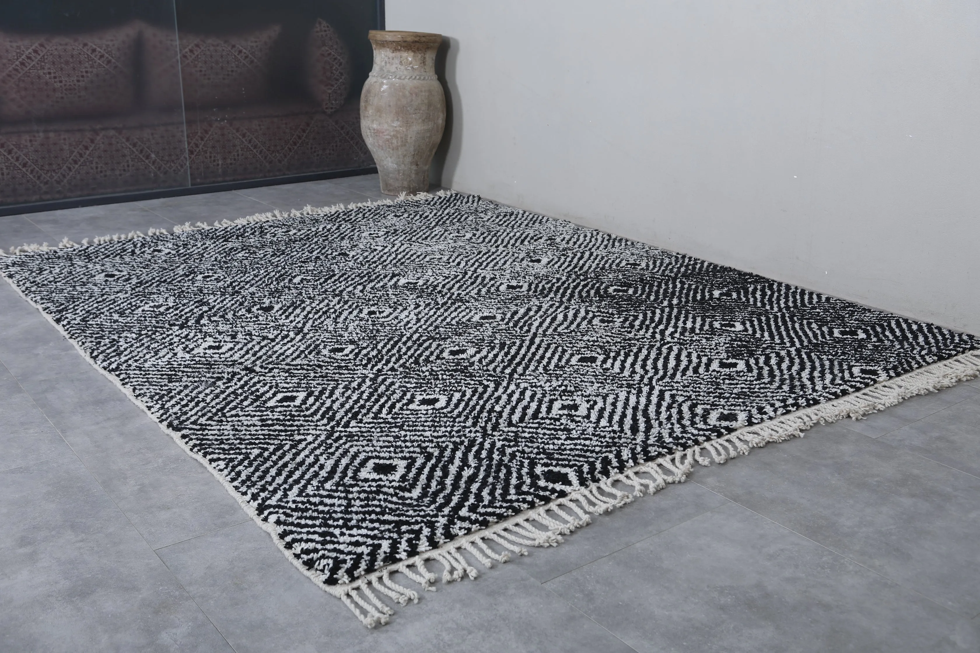 Handmade berber rug - Custom moroccan rug - Wool rug