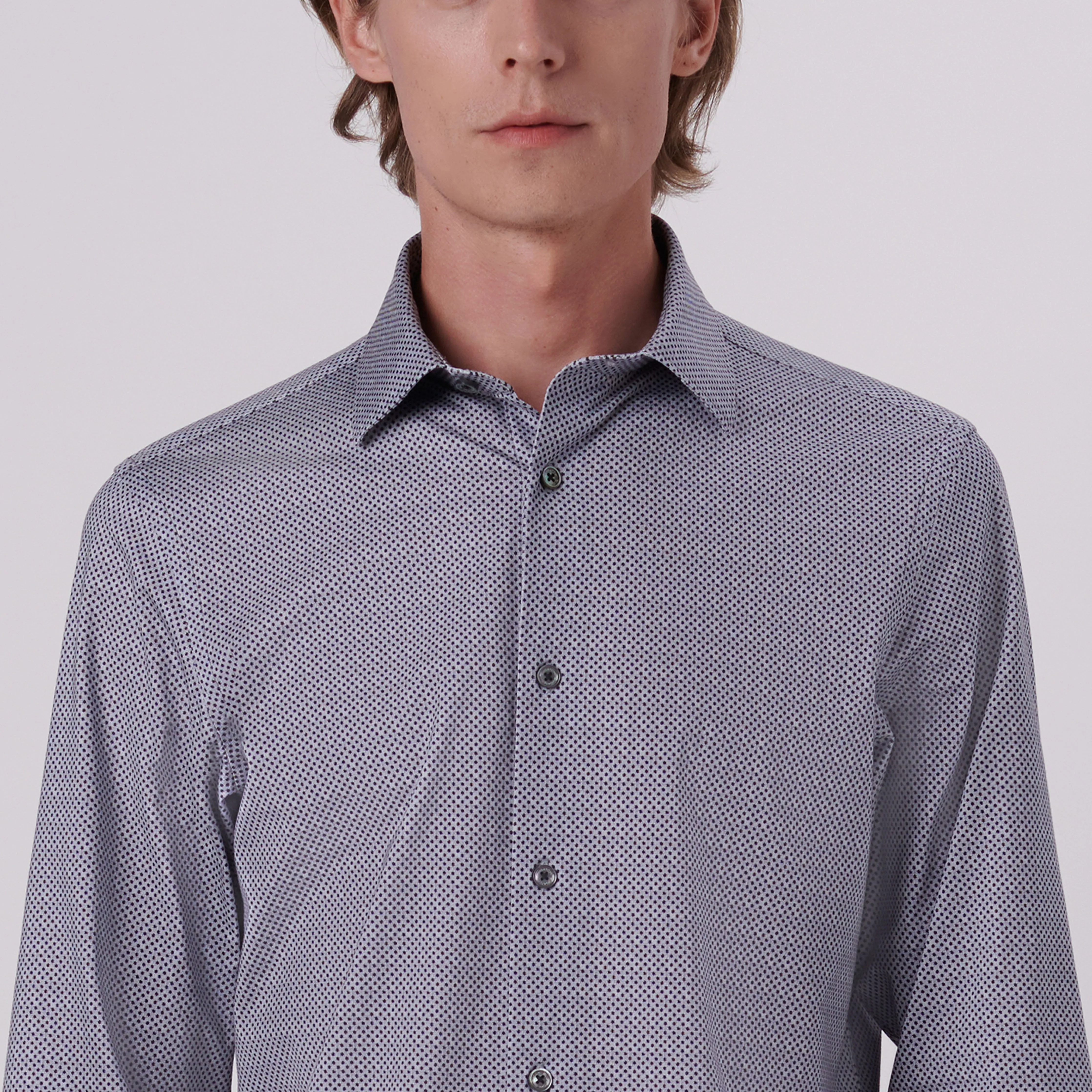 James Abstract Print OoohCotton Shirt