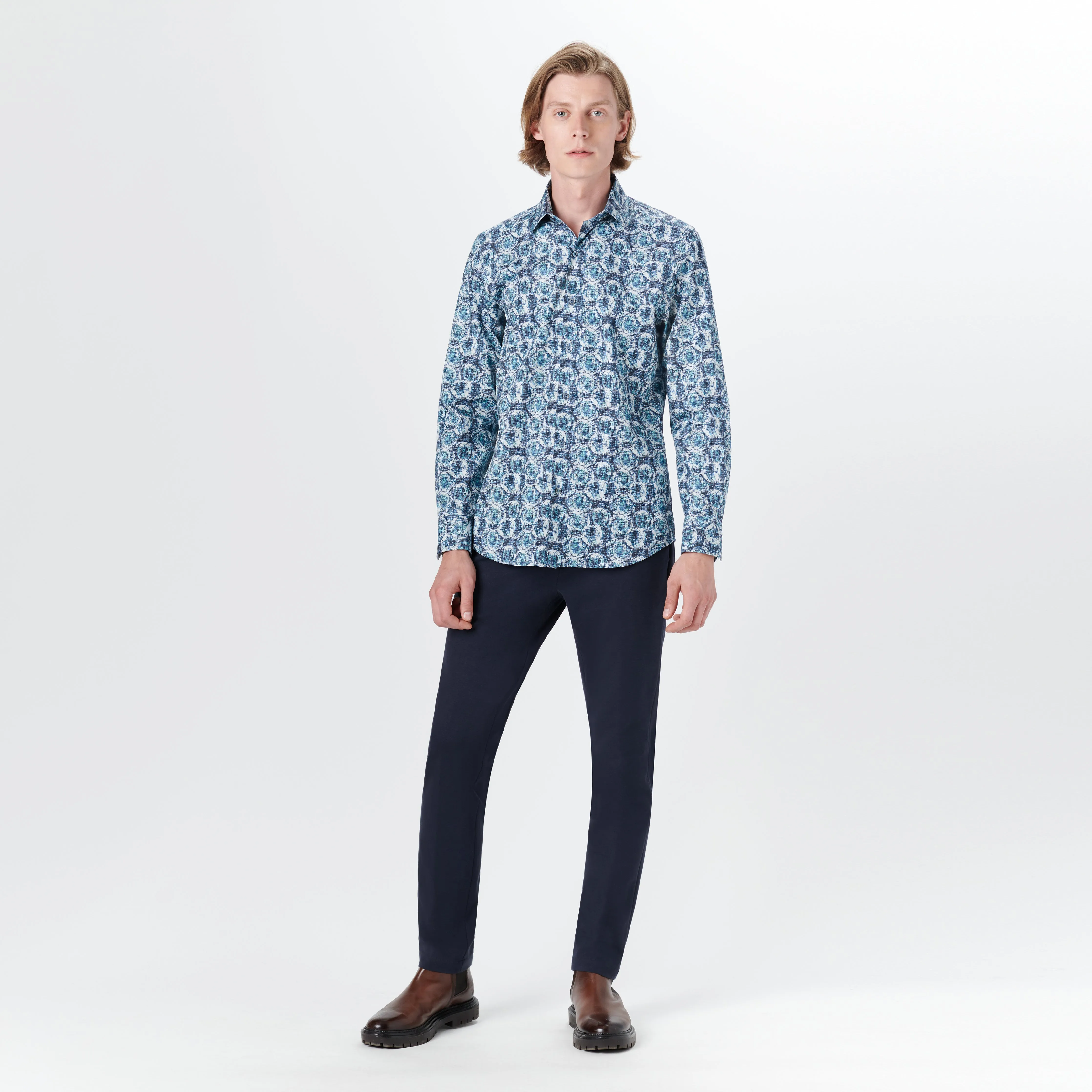 JULIAN Abstract Print Shirt