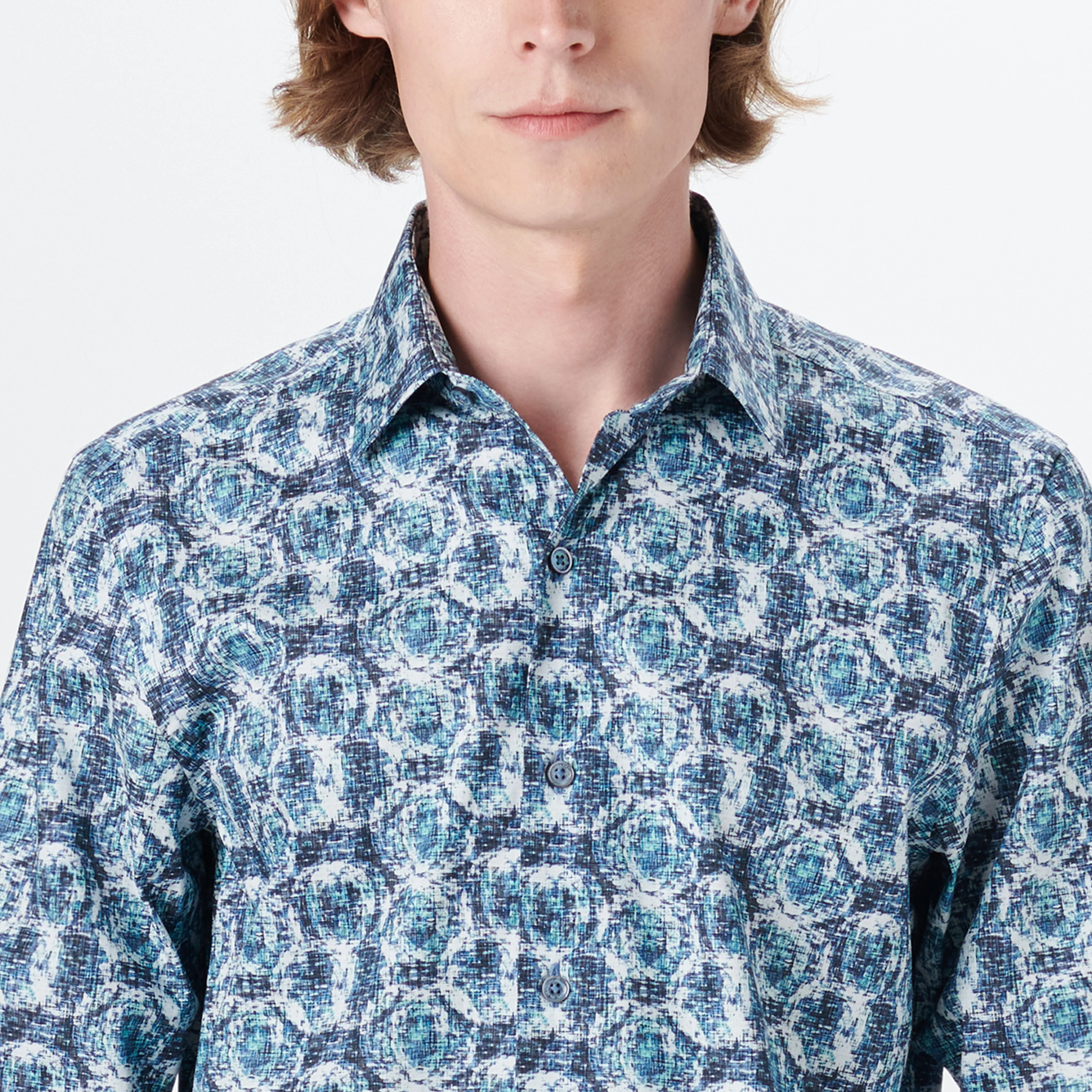 JULIAN Abstract Print Shirt