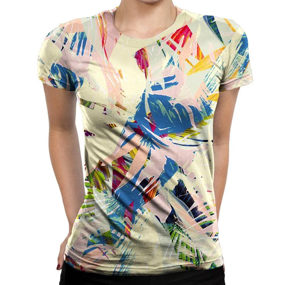 Palm Twist Womens T-Shirt