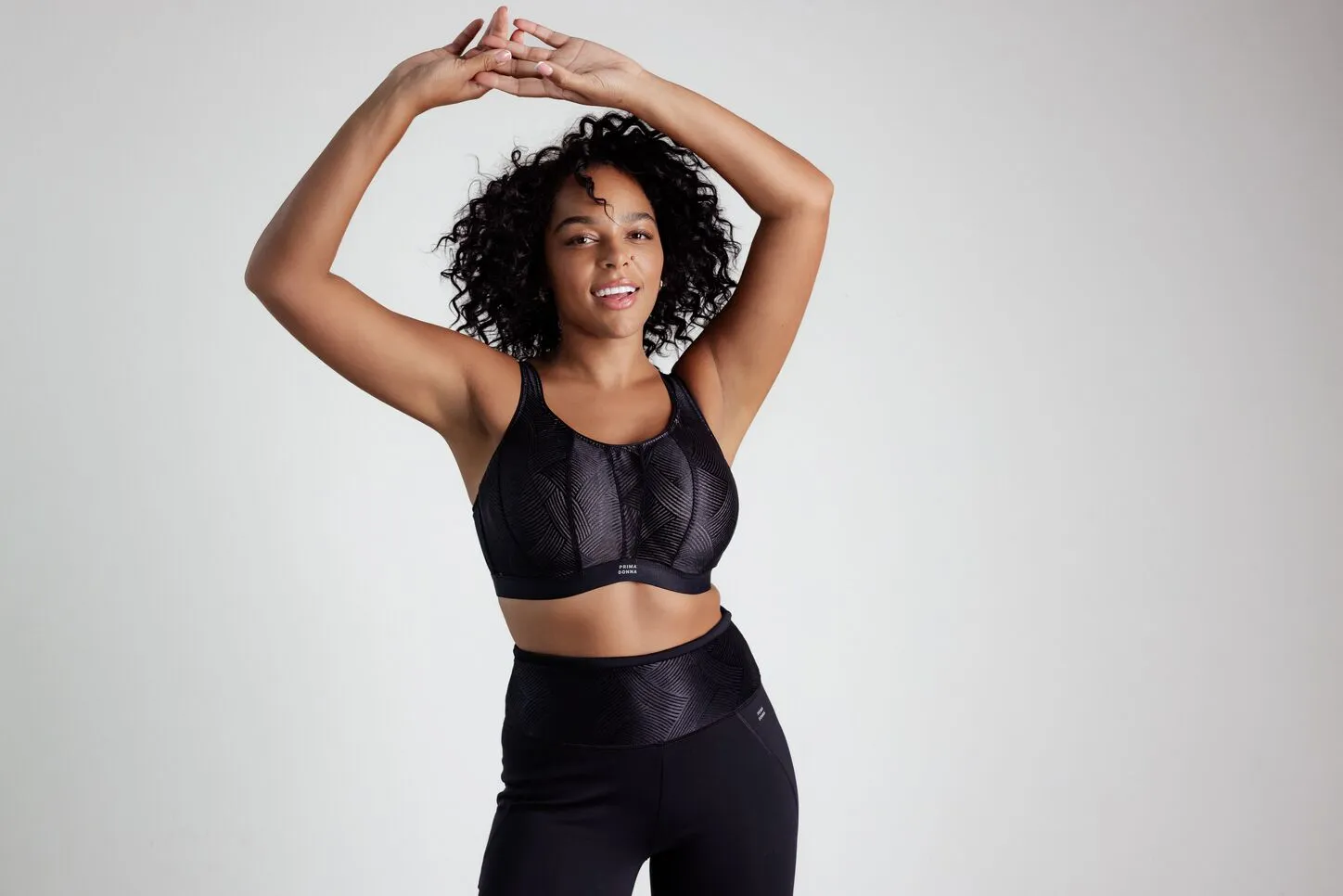 The Game Wired Sports Bra In Black - Prima Donna