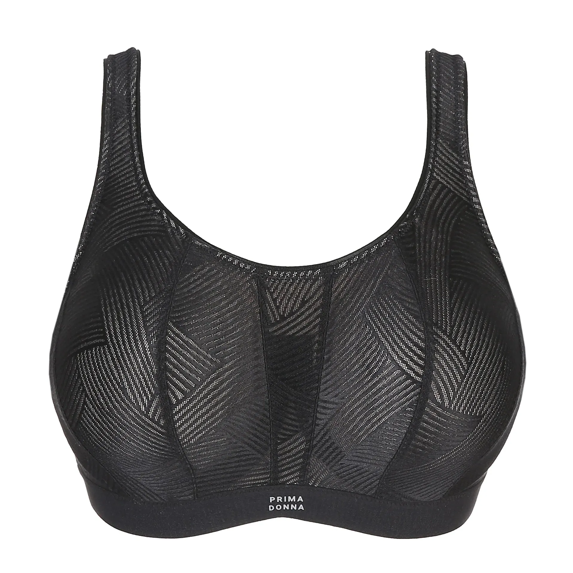 The Game Wired Sports Bra In Black - Prima Donna