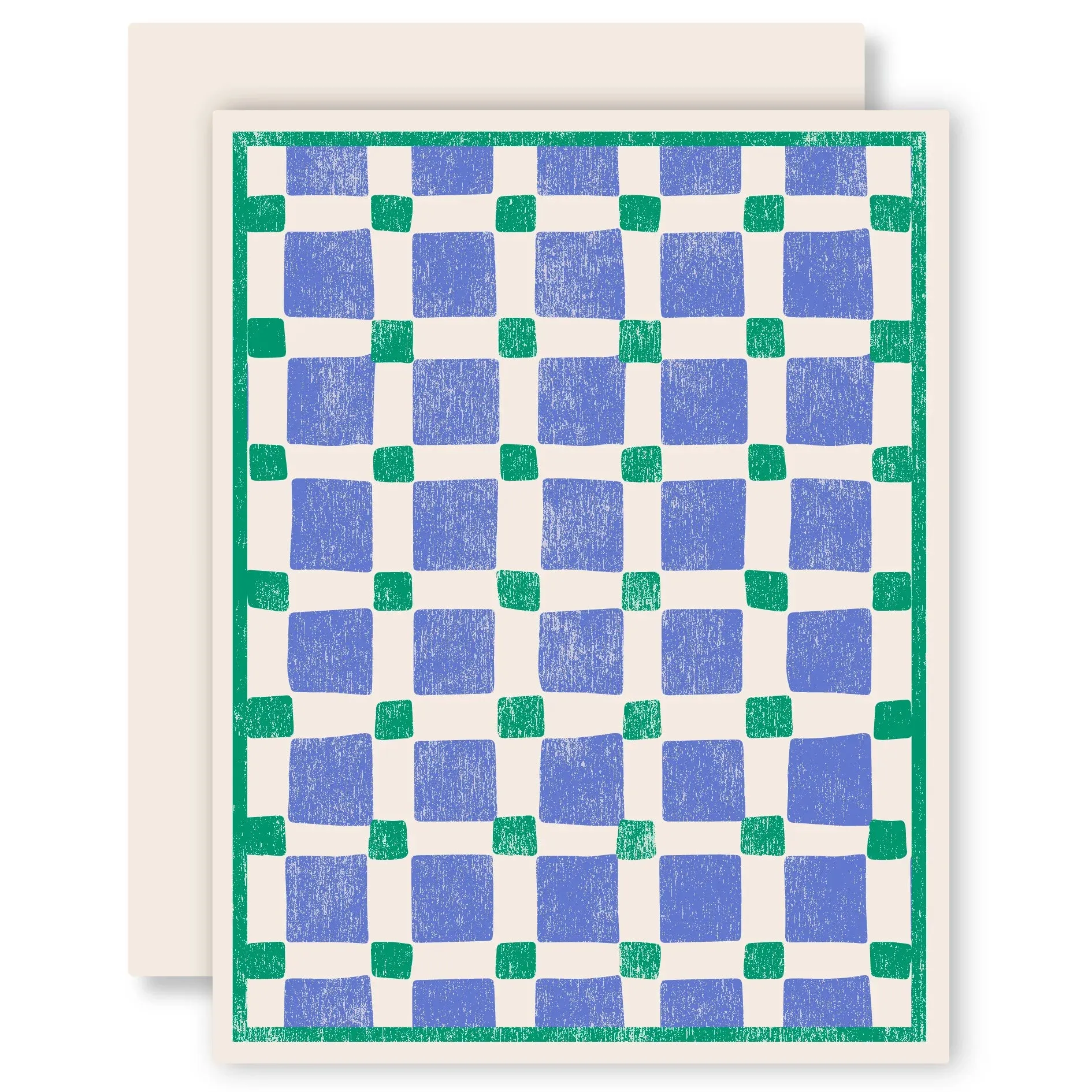 Woodcut Wovens Letterpress Card Set